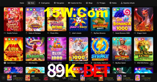 Sinta a adrenalina dos jogos de cassino com 89K Bet